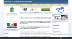 Desktop Screenshot of comune.giavera.tv.it